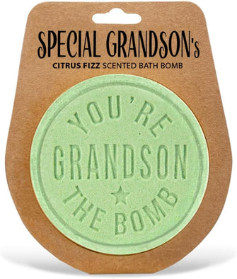 H&H Personalised Scented Bath Bombs - Special Grandson