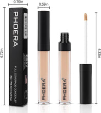 ONEKLIK Phoera Full Coverage Concealer Highly Pigmented Matte Finish Flawless Concealer Cream for Dark Circles Under Eye Makeup Cream Moisturiser Helps Control Excess Oil (102 Neutral)