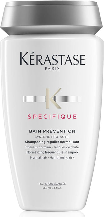 Krastase Specifique, Nourishing & Balancing Anti-Fall Shampoo, For Normal Hair and Hair-Thinning, No Silicone, Bain Prevention