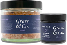 Grass & Co Rest Balm and Himalayan Luxury Bath Salts