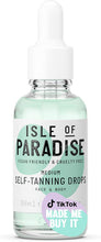 Isle of Paradise Self Tanning Face Drops Medium (30 ml) Add Self Tanning Drops to Skin Care Natural Ingredients & Vegan