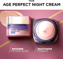L'Oreal Paris Age Perfect Golden Age Cooling Night Cream Moisturiser for Mature Skin 50 ml