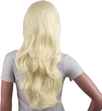 MapofBeauty Charming Synthetic Fiber Long Wavy Hair Wig Women's Party Full Wigs (Light Blonde)