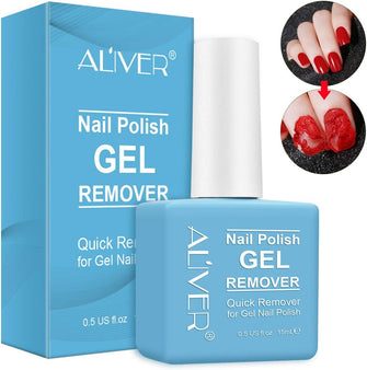 Gel Nail Polish Remover, Nail Polish Remover, Gel Polish Remover For Nails In 2-3 Minutes, Quick & Easy Polish Remover, No Need for Foil, Soaking or Wrapping, 15ml (15 ml (Pack of 1))