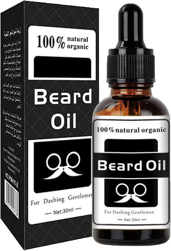 Maggidea Beard Oil for Men - Natural Beard Growth Oil to Cure Beard Itch, Soften, Moisturizing & Strengthen Mustache