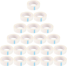 Lurrose 20pcs Eyelash Tape Adhesive White Lash Extension Tape Breathable Beauty Makeup Eyelash Extension Rolls for Lash Extensions Supplies