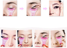 Eyeliner Template Stencil Shaper Eyeline Makeup Tool Pink