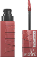 Maybelline New York Lip Colour, Smudge-free, Long Lasting up to 16h, Liquid Lipstick, Shine Finish, SuperStay Vinyl Ink, 35 Cheeky