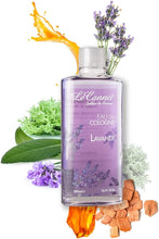 LE CANNET  Eau De Cologne - Women's Cologne, Natural Perfume with a Fresh Sensation, Perfect for Those Who Love Classic Fragrances, Lavender, 500 ml