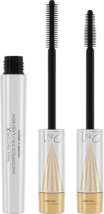 Max Factor Masterpiece Lash WOW Mascara, 001 Black, 7.0 milliliters, Pack of 1