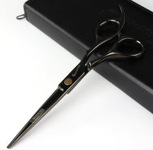 hairstylist Hairdressing professional studio Hair Scissors and Thinning Scissors 6 inch Hairdressing Equipment steel tools (Cutting Scissors)