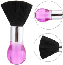 Neck Duster - Hair Sweep Brush, Barber Hair Cleansing Neck Face Duster Hair Dusting Brush (Color : Pink)