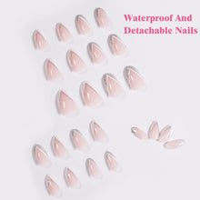 French White Fake Nails Short Press on Nails,Natural Long-Lasting French Detachable False Nail Piece, Square Fake Nails Full Cover Stick on Nails (02)