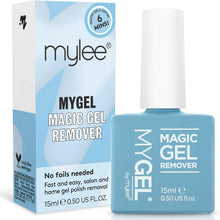 Magic Gel Remover by Mylee - Gel and Acrylic Nail Polish Remover  Easily & Quickly Removes Soak-Off Gel Polish in only 6 minutes - 15ml