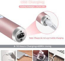 Mcbazel Cordless Electric Lady Shaver, Facial Epilators for Woman, 4 in 1 USB Rechargeable Hair Remover for Face & Body Hair Removal,Eyebrow Trimmer,Armpit, Bikini and Leg - Pink