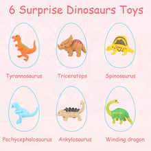 Bath Bombs for Kids with Surprise Inside, 6PCS Dino Egg Handmade Natural Fizzy Bath Bombs Dinosaur Toys for Girls Boys Birthday Easter Gift Set