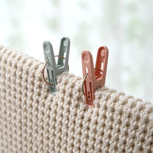 Folding Sock Dryer with 32 Pegs Clothes Drying Hanger with Clips for Washing Line Accessories, Drip Airer Hanging Sock Rack with 4 Beach Towel Quilt Clips for Shoe Insoles Underwear Bras Baby Clothes