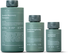 Lumin Men's - Scalp Recovery Set - Haircare - Recovery Shampoo, Keratin Conditioner, Scalp Treatment - Boost Growth, Repair and Improve Hair Health - Contains Tea Tree and Keratin