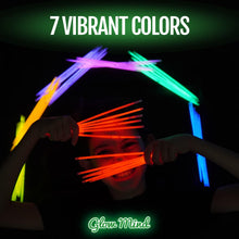 100 Glow Sticks Bulk Party Supplies  Glow in The Dark Fun Party Pack with 8" Glowsticks and Connectors for Bracelets and Necklaces for Kids and Adults