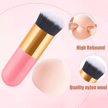 2 PCS Makeup Sponge Blender, Marshmallow Beauty Blenders Concealer Blender Sponge Makeup Sponge And Brush Foundation Blending Sponge With Foundation Brushes For Foundation Liquid Cream And Powder