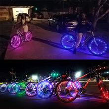 GeschenPark 2 Tyre Pack!High Brightness LED Bike Wheel Accessories Outdoor Toys for Boys Girls Waterproof