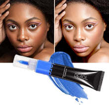 Foundation Mixing Pigment to Natural Skin Tone,Blend with Foundations, Change from too Yellow to White (Blue colour corrector)