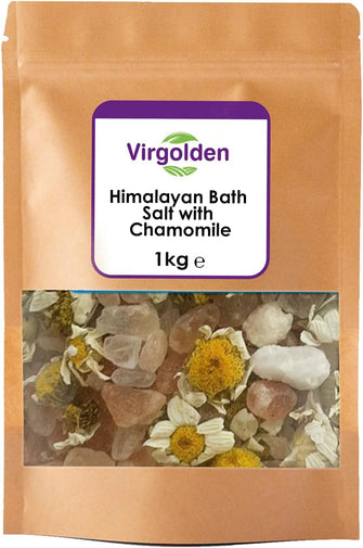 Himalayan Bath Salt with Chamomile 1kg by Virgolden