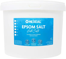 Hexeal Epsom Salt  10kg Bucket  Food Grade  Magnesium Sulphate