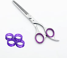 Prince Hairdressing Scissors, Thinning Scissors, 6.5" Stainless Steel Haircut Scissor with Fine Adjustment Screw, Hair Cutting Teeth Scissors, Barber Scissors