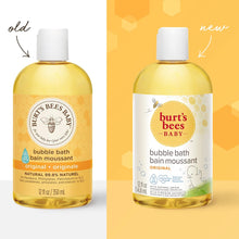 Burts Bees Baby Bubble Bath & Body Wash, Gentle Baby Wash For Daily Care, Tear-Free & Paediatrician-Tested, 354.8ml