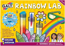 Galt Rainbow Lab - Explore & Discover Childrens Science Kit - 12 Science Experiments for Kids, Colourful Crystals - STEM Toys & National Curriculum Compatible - Gifts for Boys & Girls Ages 5 +