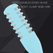 Nasal Hair Cutter Nose Hair Trimmer for Men & Women, Nostril Hair Trimmer Nose and Ear Trimmer, Double Sided Manual Nose Hair Trimmer for Women Nose Clippers for Men, Mens Grooming Kits Nose and Ears