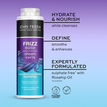 John Frieda Frizz Ease Dream Curls Shampoo & Conditioner Duo Pack 2 x 500ml, Haircare Bundle for Curly, Wavy Hair, Anti-Frizz Haircare Set for Curls