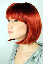 Lady Fashion Quality BOB Page Wig Short ruby RED 7803-135 Parrucca Peluca