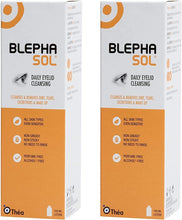 2 x Blephasol Micelle Lotion 100ml  for Daily Hygiene of Sensitive Eyes  Cleanses and Removes Dirt, Tears Secretions and Make-up