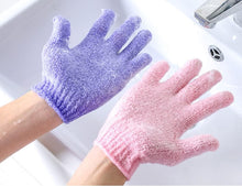 Haobase 5Pcs Exfoliating Gloves Body Scrub - Shower/Bath