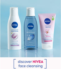 NIVEA Gentle Face Cleansing Cream Wash for Dry & Sensitive Skin (150 ml), Sensitive Exfoliating , Gentle and Caring Face Wash, Cleanser with Almond Oil