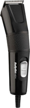 Babyliss 7755U Men Hair Clipper, Diamond Sharp Stainless Steel Blades, 8 Comb Guides, Mains Powered, Hair Styles at Home, Comb Included, Smooth & Precise, Black