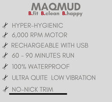 MAQMUD Manscaping Balls Trimmer For Mens 2.0 Body Hair Trimmer Men Pubic Hair Trimmer & Electric Groin Hair Trimmer With Accessories