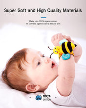 Infinno Wrist Rattle Socks and Foot Finder Baby Toy, Baby Toy, Educational Toy for Newborn Boys and Girls, 0-12 Months Baby Gifts for Baby Shower, Baby Birthday