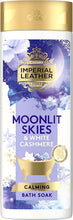 Imperial Leather Shower Bundle - 2 x Imperial Leather Bubble Bath Moonlit Skies & White Cashmere Calming Bath Cream with 1 x Exfoliating Bath Glove