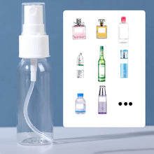 ACTTGGJ 8 Pcs Spray Bottles 100ml Small Empty Clear Fine Mist Travel Plastic Atomiser Bottle Set Refillable Liquid Containers Funnels and Labels Make-up Cosmetic Hair (ACTTGGJ)