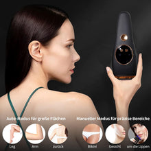 Hankeer IPL Hair Removal Device Permanent Devices Hair Removal 999,999 Flashes with Sapphire ICE Cool Painless Long Lasting for Men and Women, Body, Face, Bikini Zone (Black)