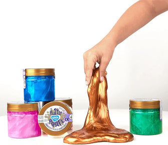 Lovin Slime - Putty Pearl 210ml, Fidget Toys Stretchy Anti-Stress Slime - Squishy Kids Slime for Party Bags Fillers - Fun and Relaxing Playtime Activity