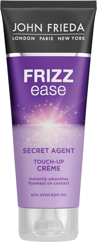 John Frieda Frizz Ease Secret Agent Touch Up Crme, 100 ml, Smoothing Cream for Frizzy, Curly Hair