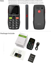 artfone C1 Big Button Mobile Phone for Elderly, SIM Free Senior Mobile Phones,Easy to Use Basic Mobile Phones With SOS Emergency...