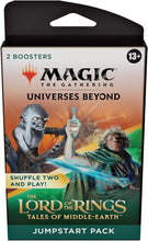 Magic: The Gathering The Lord of the Rings: Tales of Middle-earth Jumpstart Booster 2-Pack  Combine for 1 Jumpstart Deck (40 Cards, Including Lands)