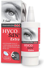 Hycosan Extra - Preservative Free Eye Drops - Sodium Hyaluronate 0.2% - for Treatment of Dry Eyes -7.5ml