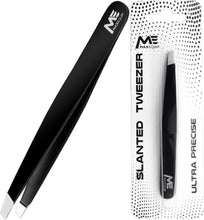 ME MAXEQUIP Tweezers for Facial Women and Men Professional Stainless Steel Eyebrow Tweezers Precision for Ingrown Hair Tweezers on Nose Ear