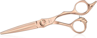 Hairdressing Scissors 6 Inch Hair Scissors Professional Salon Barber Scissors Trimming Haircut Scissors for Men Women, Japanese Stainless Steel Hair Shears with Bronze Wing-Shaped Engraving Handle